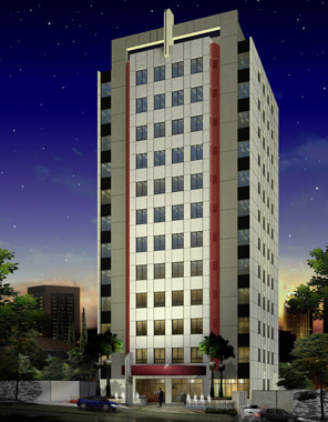 global offices - edifícios comerciais - fachada e ficha técnica