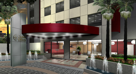 global offices - edifícios comerciais - portaria
