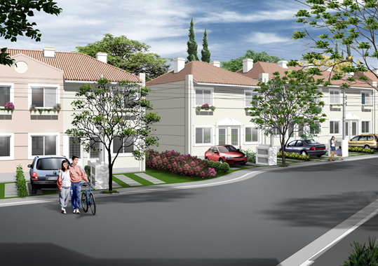 condomínio felicity house - condomínios horizontais - fachada e ficha técnica