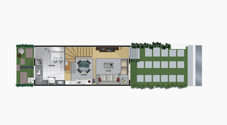 condomínio felicity house - condomínios horizontais - planta apto.