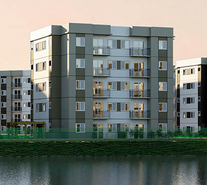 biosfera vila pires - conjuntos residenciais - fachada e ficha técnica