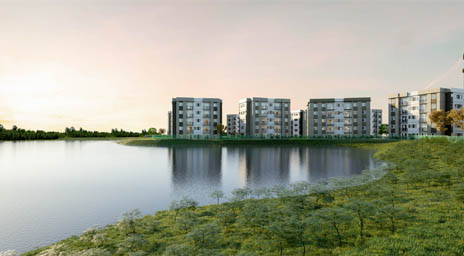 biosfera vila pires - conjuntos residenciais - maquete